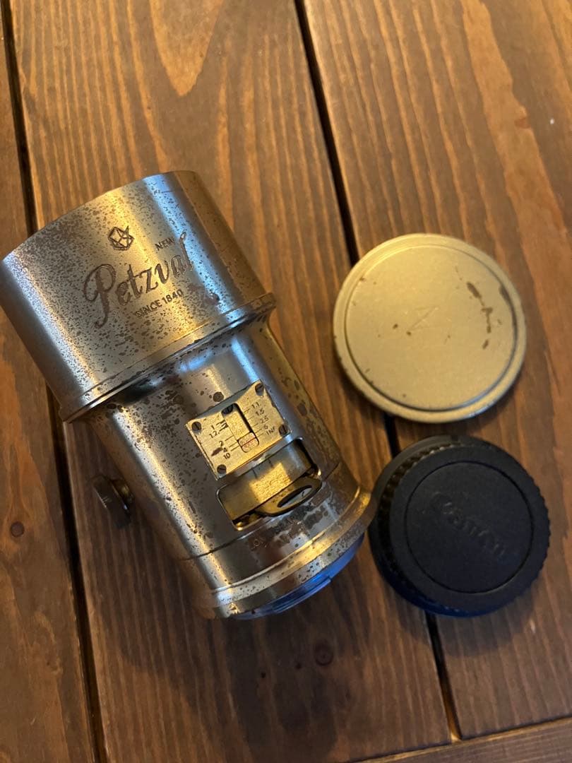 激レア　Petzval 85mm f2.2 オールドレンズ