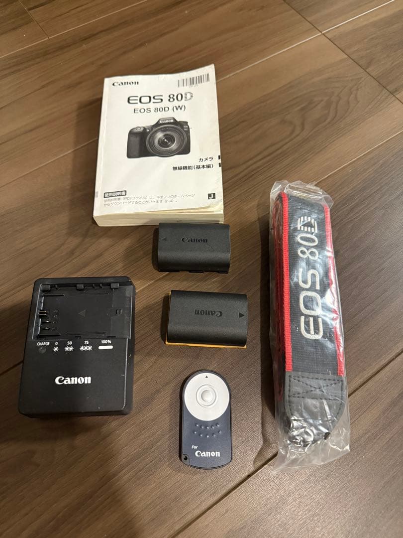 Canon EOS 80D デジタル一眼レフ 一式