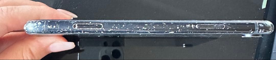 Apple iPhone XR ブラック 画面ひびあり