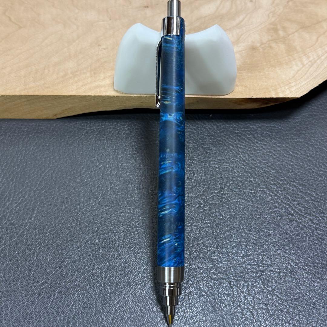 164メープルバールスタビ　木製シャーペン　最強低重心　ステンレス