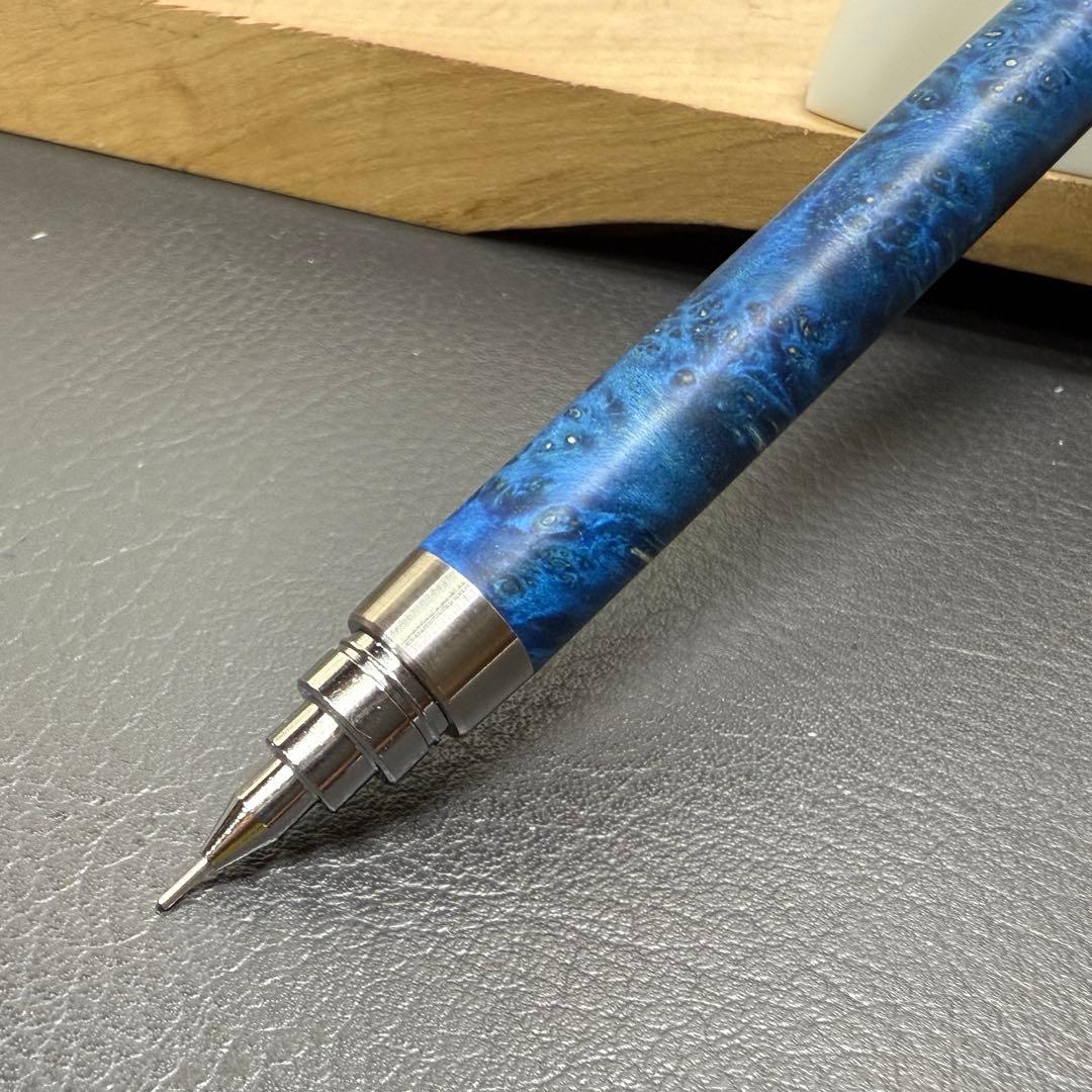 164メープルバールスタビ　木製シャーペン　最強低重心　ステンレス