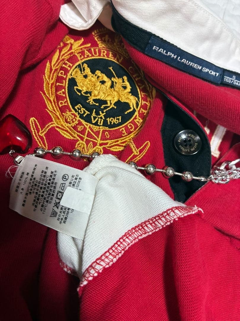 y2k平成ギャル　ラルフローレンぴちTポロ　フェアリーグランジ　マクブリンク古着