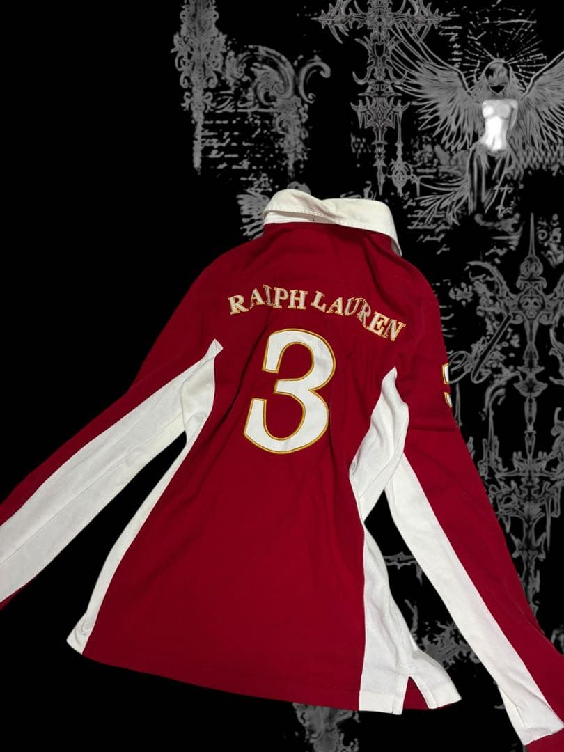 y2k平成ギャル　ラルフローレンぴちTポロ　フェアリーグランジ　マクブリンク古着