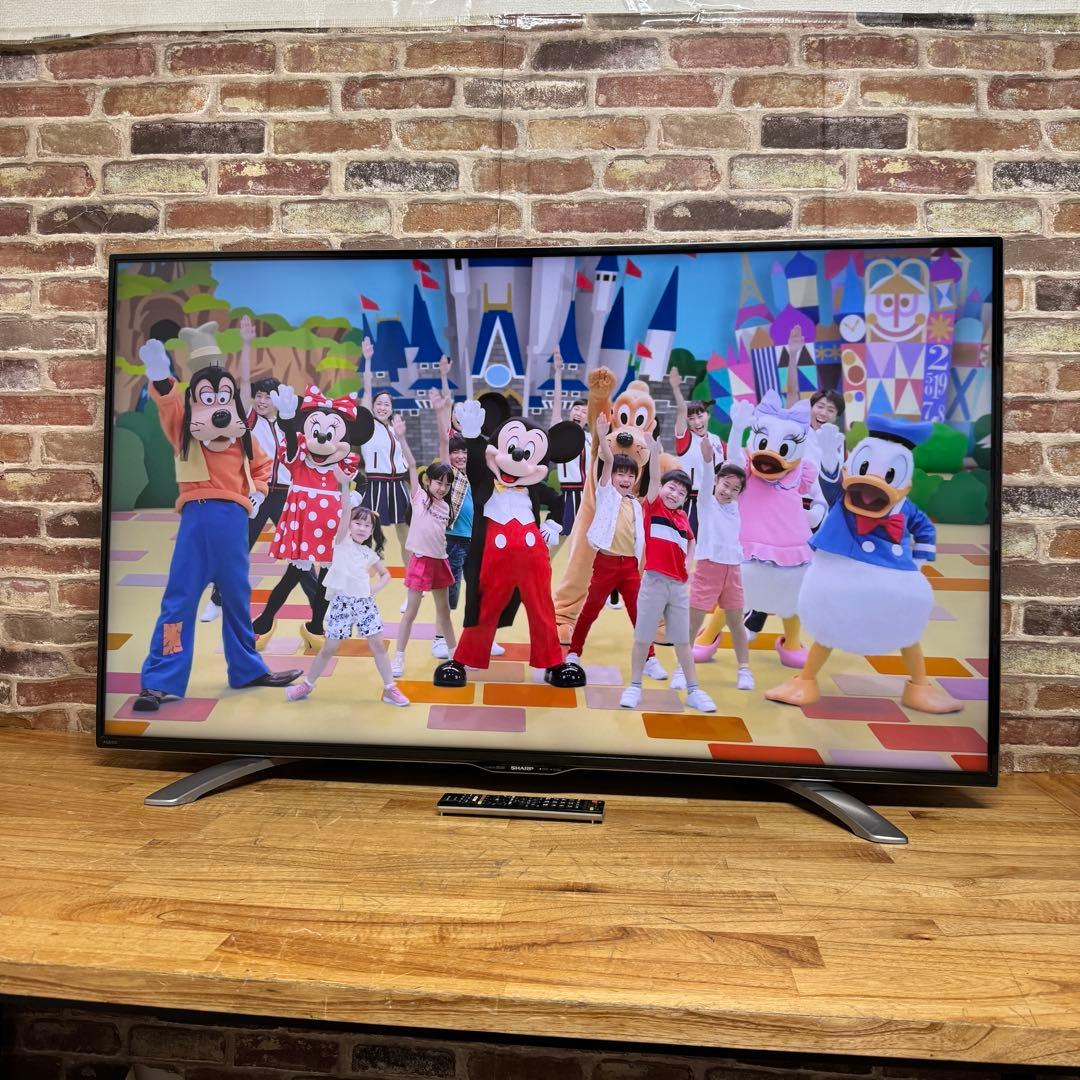 シャープ 50V型 4K 液晶テレビ AQUOS LC-50U30 動画アプリ○