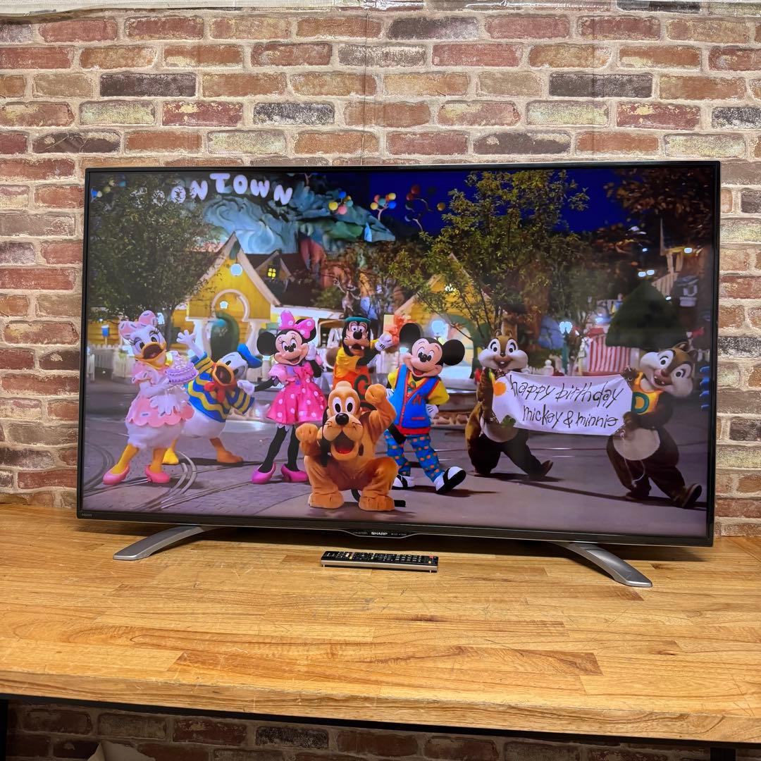シャープ 50V型 4K 液晶テレビ AQUOS LC-50U30 動画アプリ○