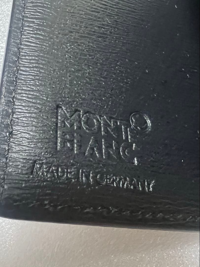 【MONT BLANC 】　名刺入れ 黒色