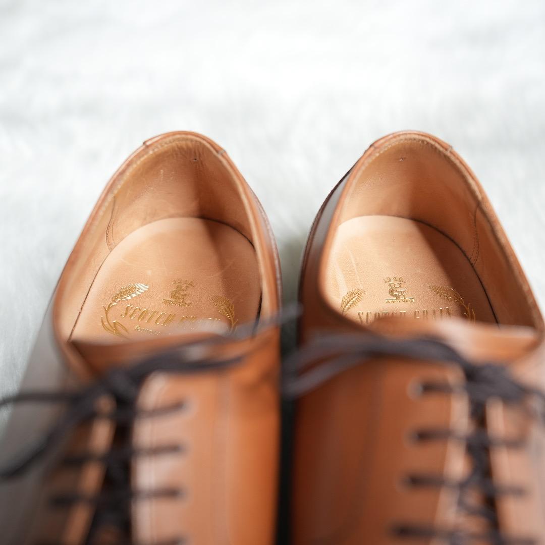 極美品✨SCOTCH GRAIN スコッチグレイン シャインオアレイン Uチップ