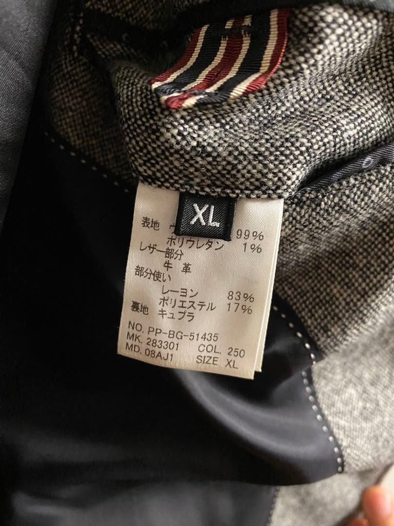 五*吉様 ポールスミス　paul smith ジャケット　ブルゾン　ノーカラー