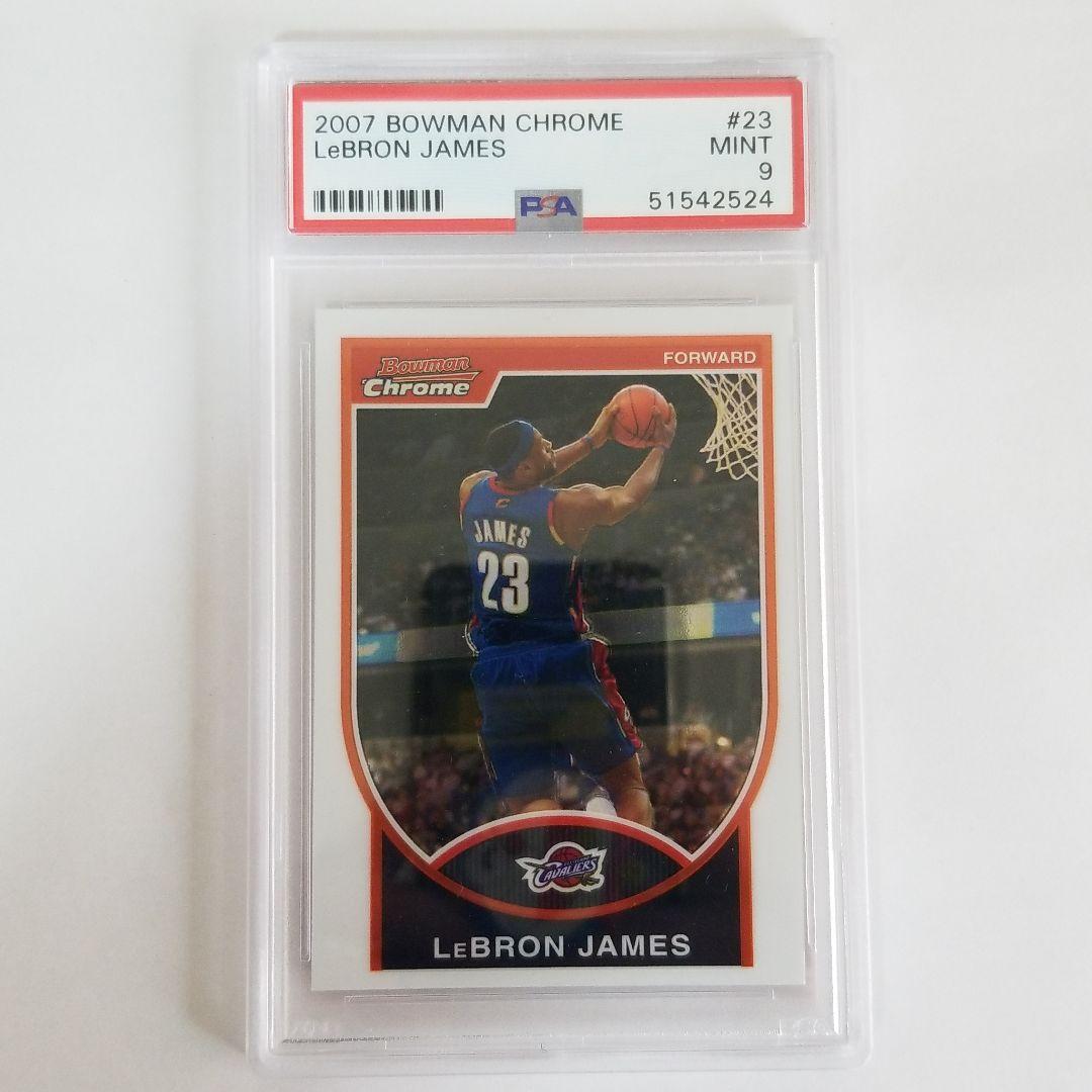 その他 2007 Bowman Chrome LeBron James #23 PSA