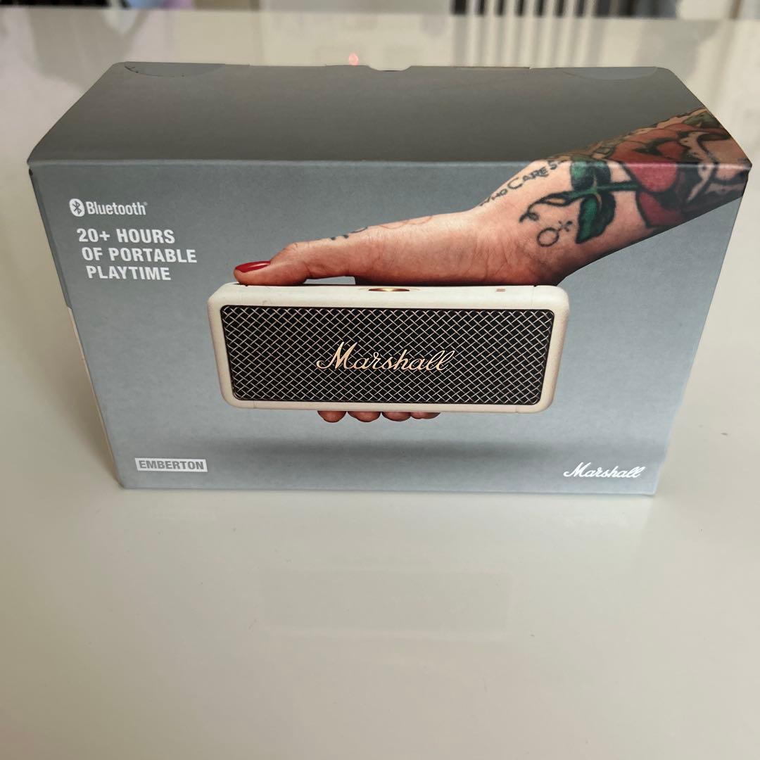 Marshall ワイヤレススピーカー ホワイト