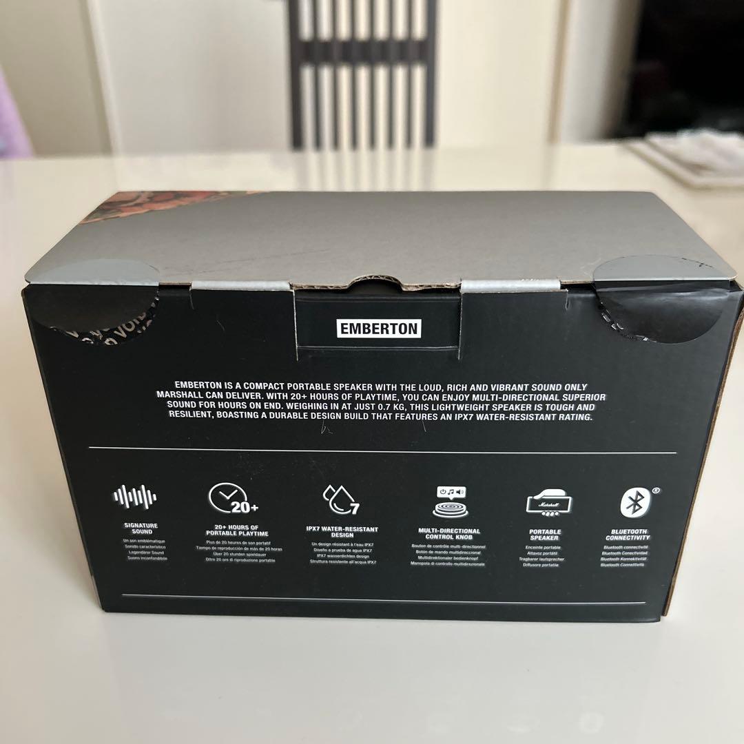 Marshall ワイヤレススピーカー ホワイト