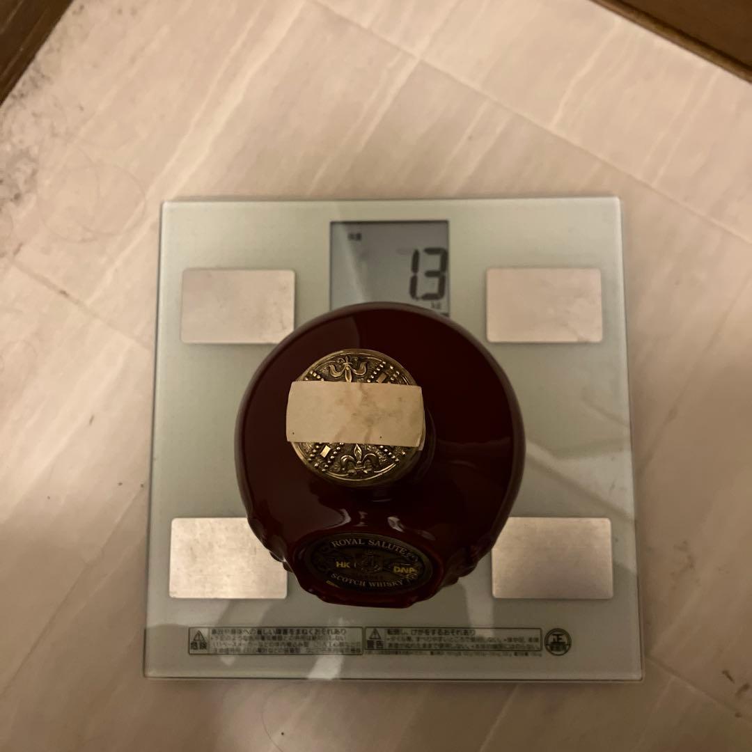 【未開栓】ロイヤルサルート 21年 陶器ボトル スコッチウイスキー