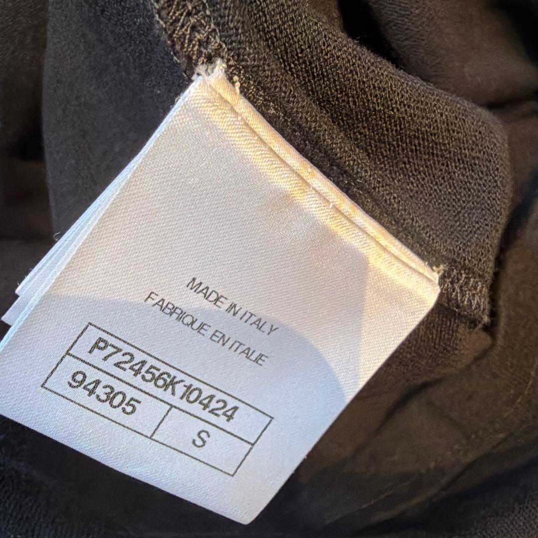 CHANEL ブラック 刺繍 Tシャツ 半袖