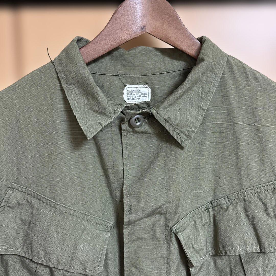 U.S ARMY ジャングルファティーグジャケット ミディアムショート 70s