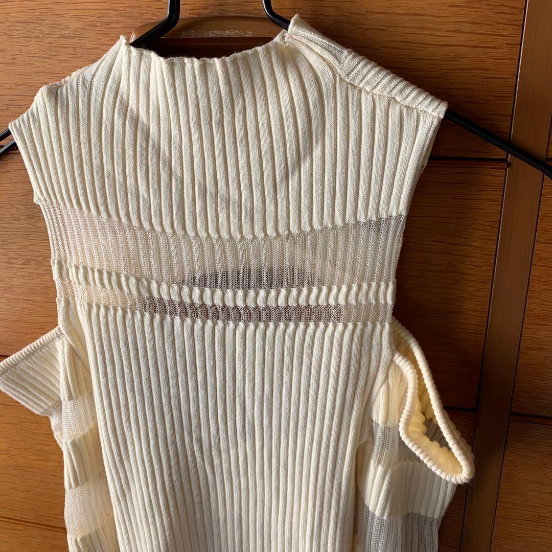 ワンピース amerge. sheer ribbon feminine onepiece