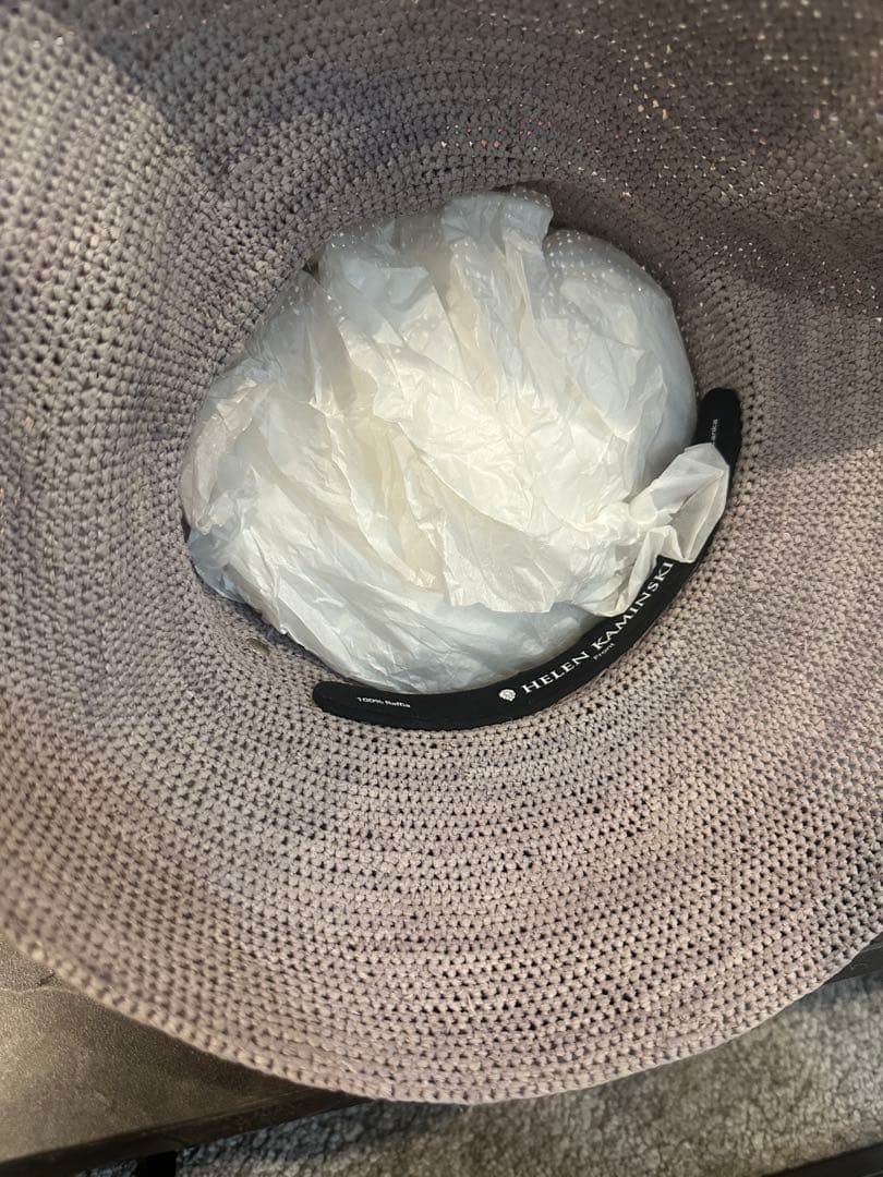 Provence10 グレー 麦わら帽子 ヘレンカミンスキー