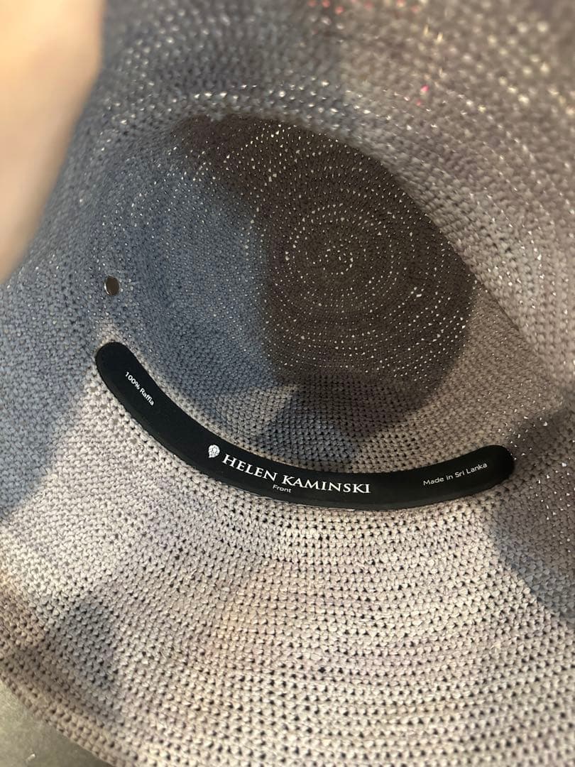 Provence10 グレー 麦わら帽子 ヘレンカミンスキー