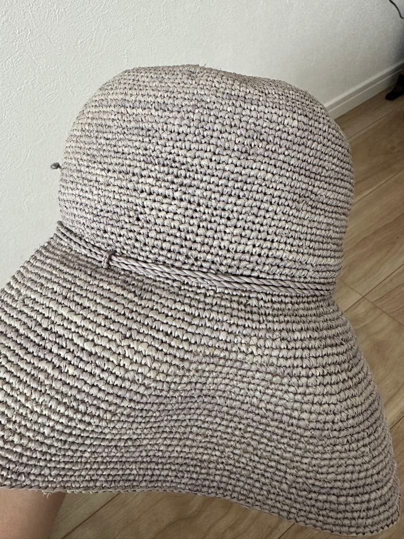 Provence10 グレー 麦わら帽子 ヘレンカミンスキー