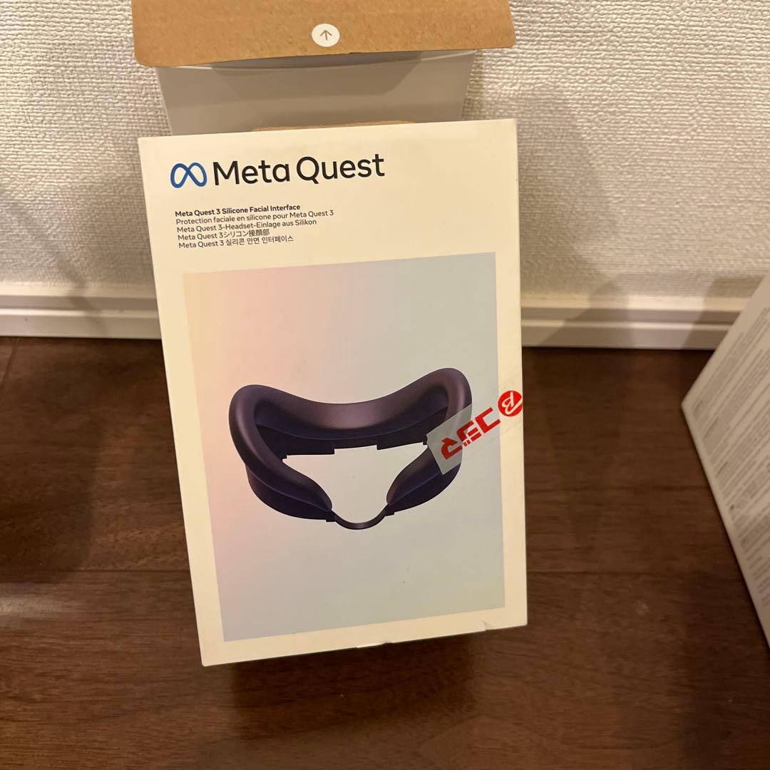 Quest3512G純正エリートストラップ＋純正シリコン接顔部+ケース付
