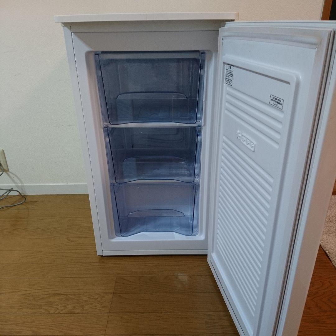 アイリスオーヤマ 冷凍庫 2021年製 IUSD-6B-W 3段引き出し