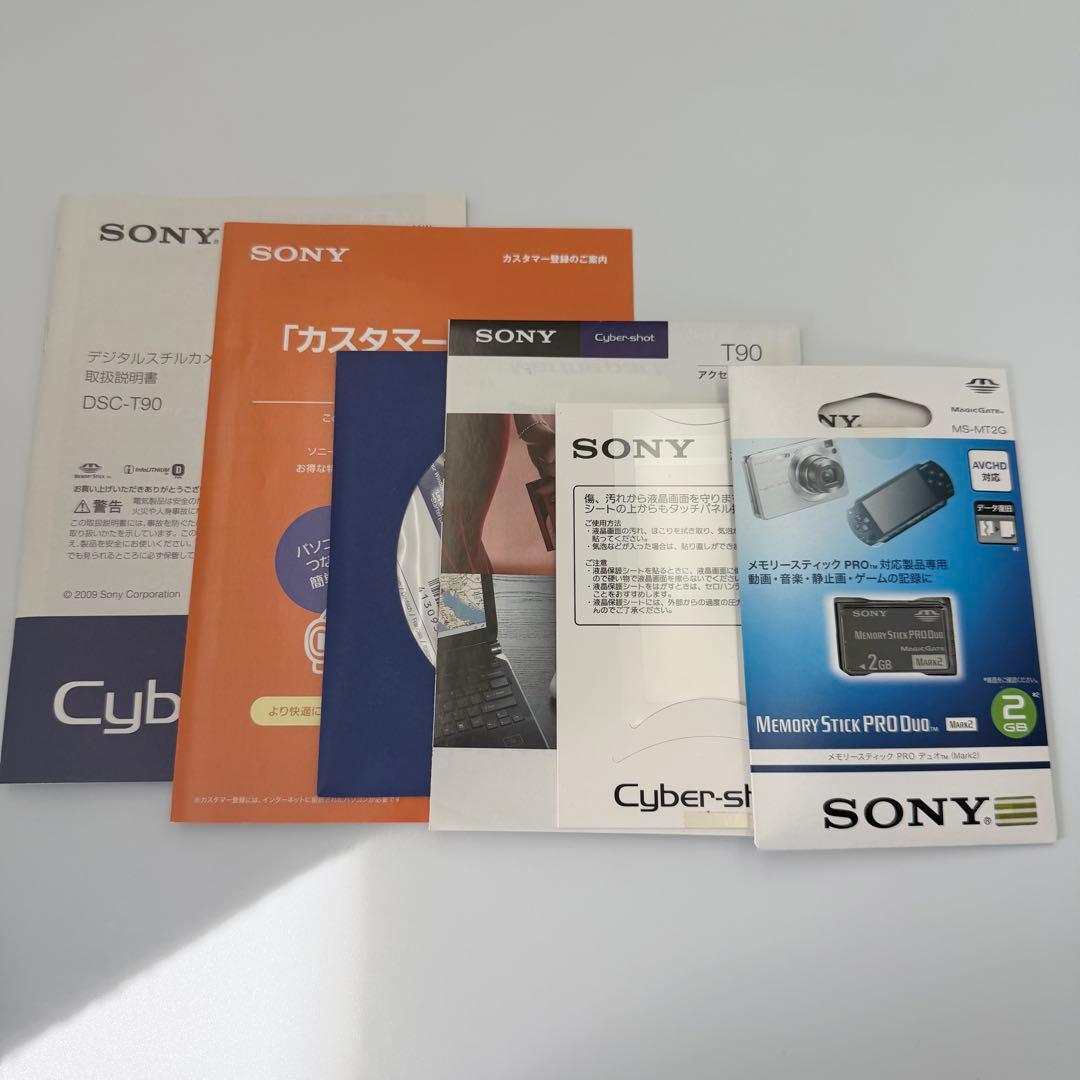 【極美品：実写有】SONY Cyber-shot DSC-T90 ブラウン