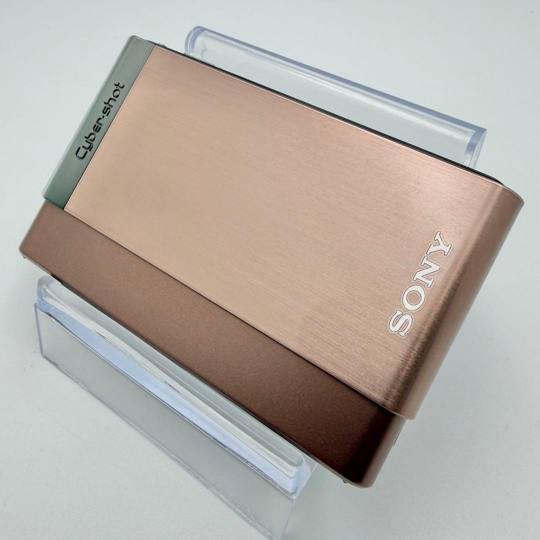 【極美品：実写有】SONY Cyber-shot DSC-T90 ブラウン