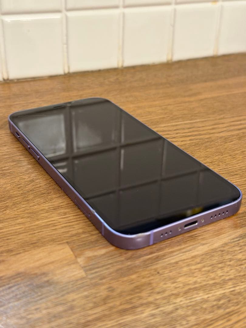 iPhone12 128GB⭐️パープル MAGsafeクリアケース付き/箱あり