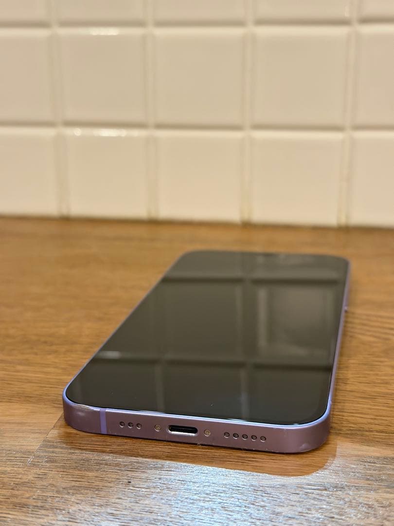 iPhone12 128GB⭐️パープル MAGsafeクリアケース付き/箱あり