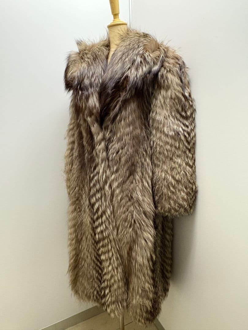 SAGA FOX フォックスファーロングコート 601262