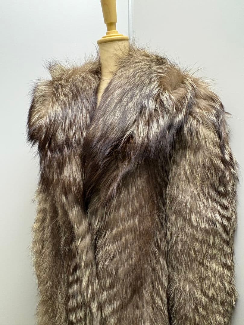 SAGA FOX フォックスファーロングコート 601262