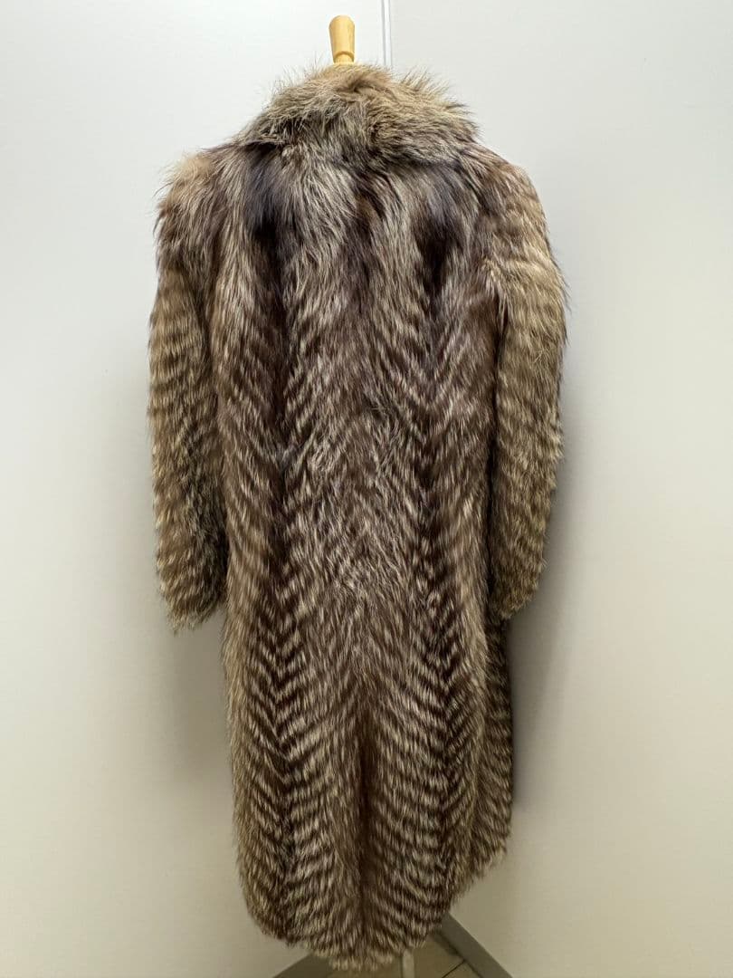 SAGA FOX フォックスファーロングコート 601262