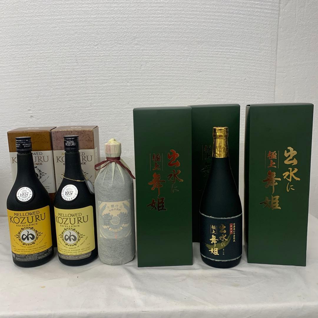 【本格芋焼酎　6本セット】メロー小鶴　音海　出水に舞姫　極上　各720ml