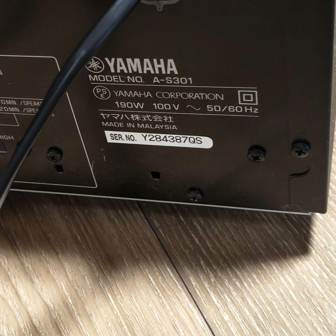 ヤマハ A-S301 プリメインアンプ リモコン付