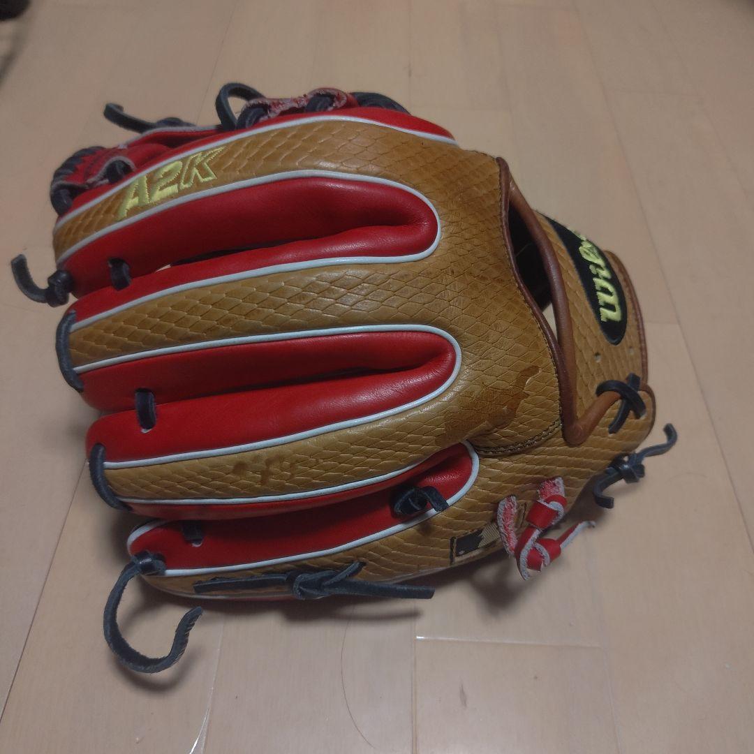 ウィルソンA2K DATDUDE 硬式グラブ 内野手用