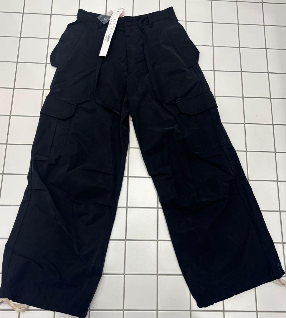 【年末特別価格】STUDIO SEVEN ブラックカーゴパンツ