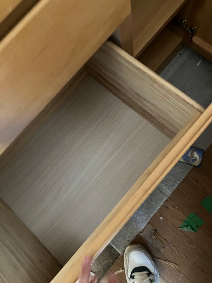 収納キャビネット ナチュラルウッド仕上げ