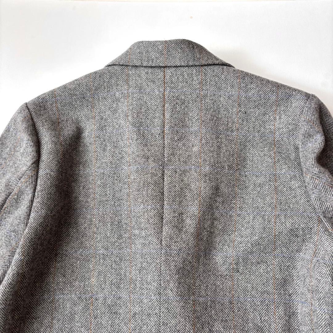 [美品]スピックアンドスパン♪ウールヘリンボンジャケット