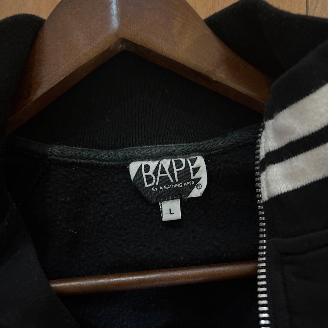 最終値下げBAPE シャークデザイン スウェットジャケット L