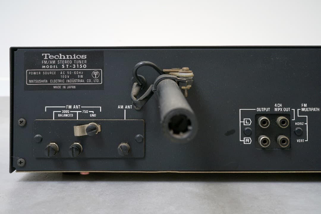 テクニクス　チューナー　CT-3150　昭和レトロ　アナログ時代　着払い