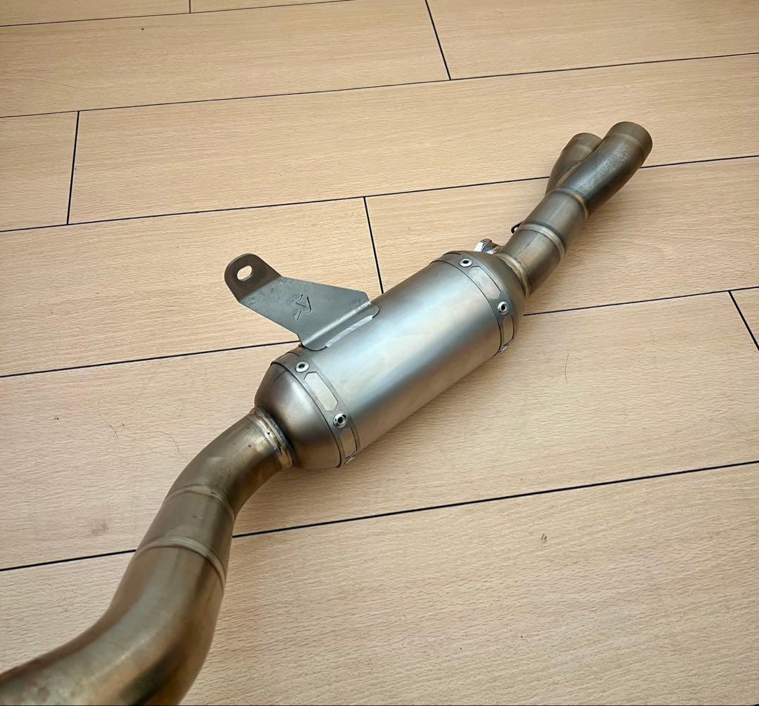 YZF-R7 AKRAPOVICレーシングラインフルエキゾーストシステム セット