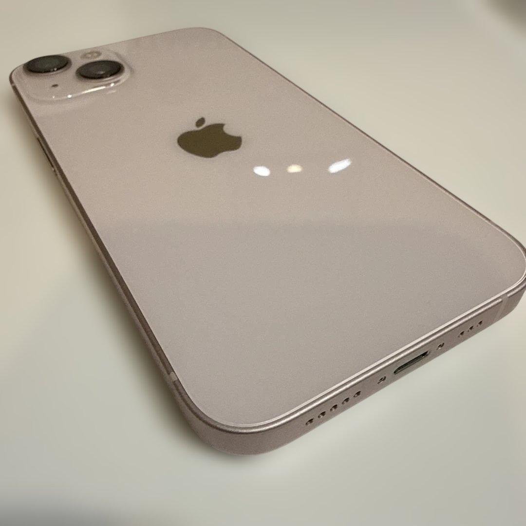 【美品】Apple iPhone 13 ピンク 128GB バッテリー容量81%
