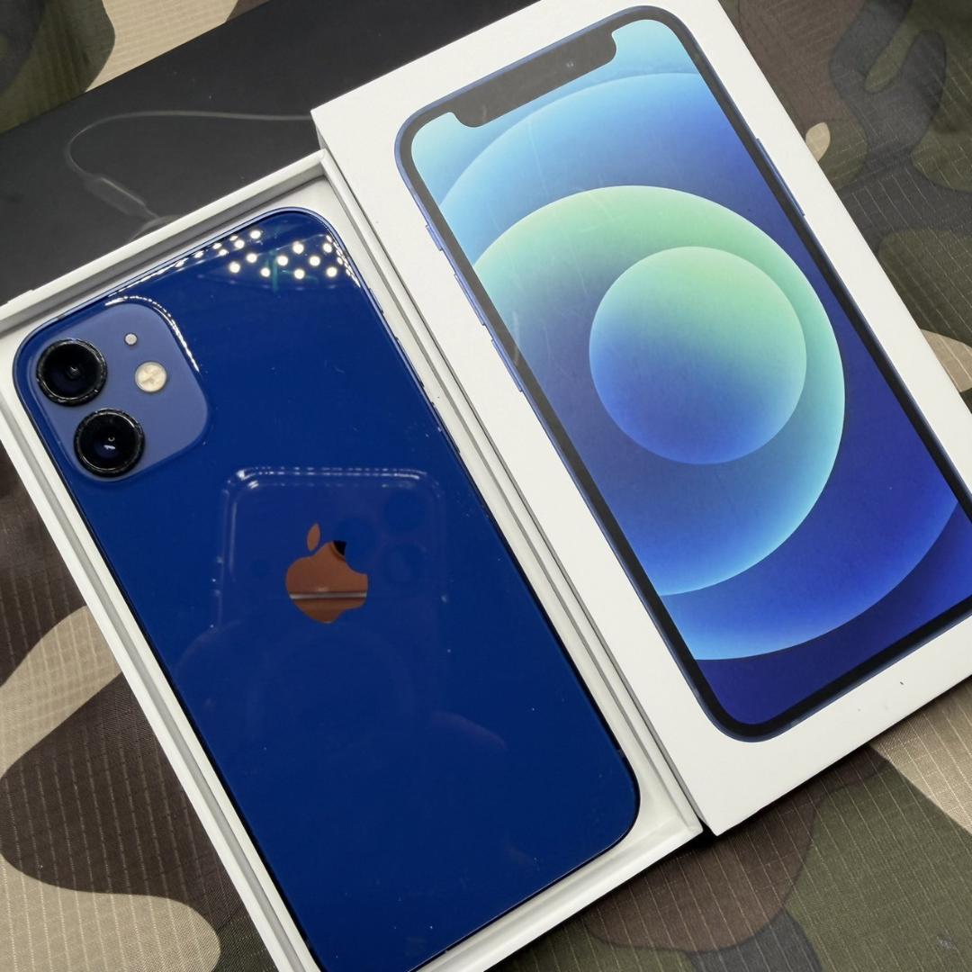 p*p様 アップルストア購入.iPhone 12 mini 64GB ブルーSI