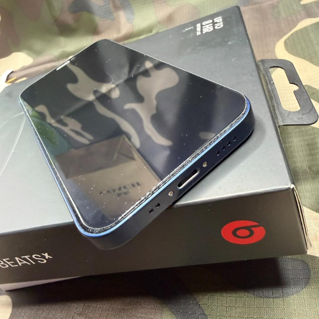 p*p様 アップルストア購入.iPhone 12 mini 64GB ブルーSI