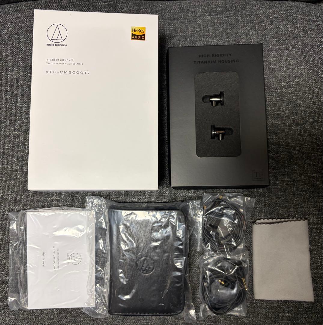 audio-technica ATH-CM2000Ti インナーイヤーヘッドホン