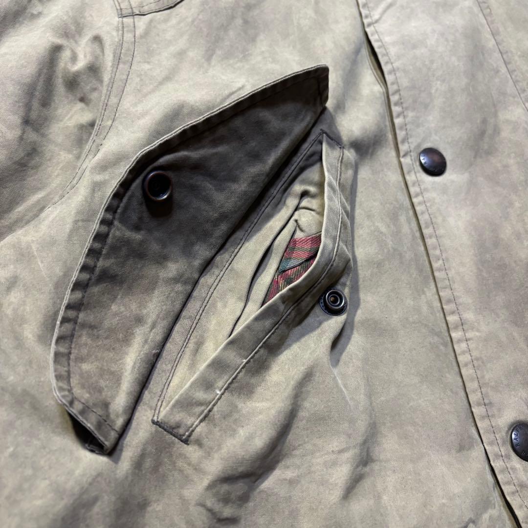 90s POLO Ralph Lauren オイルドハンティングジャケット S