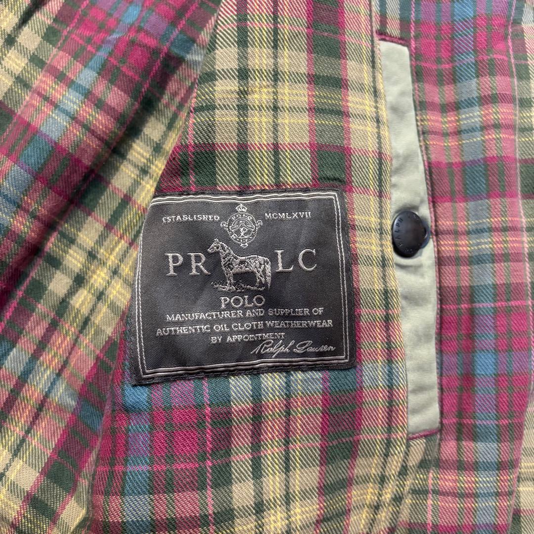 90s POLO Ralph Lauren オイルドハンティングジャケット S