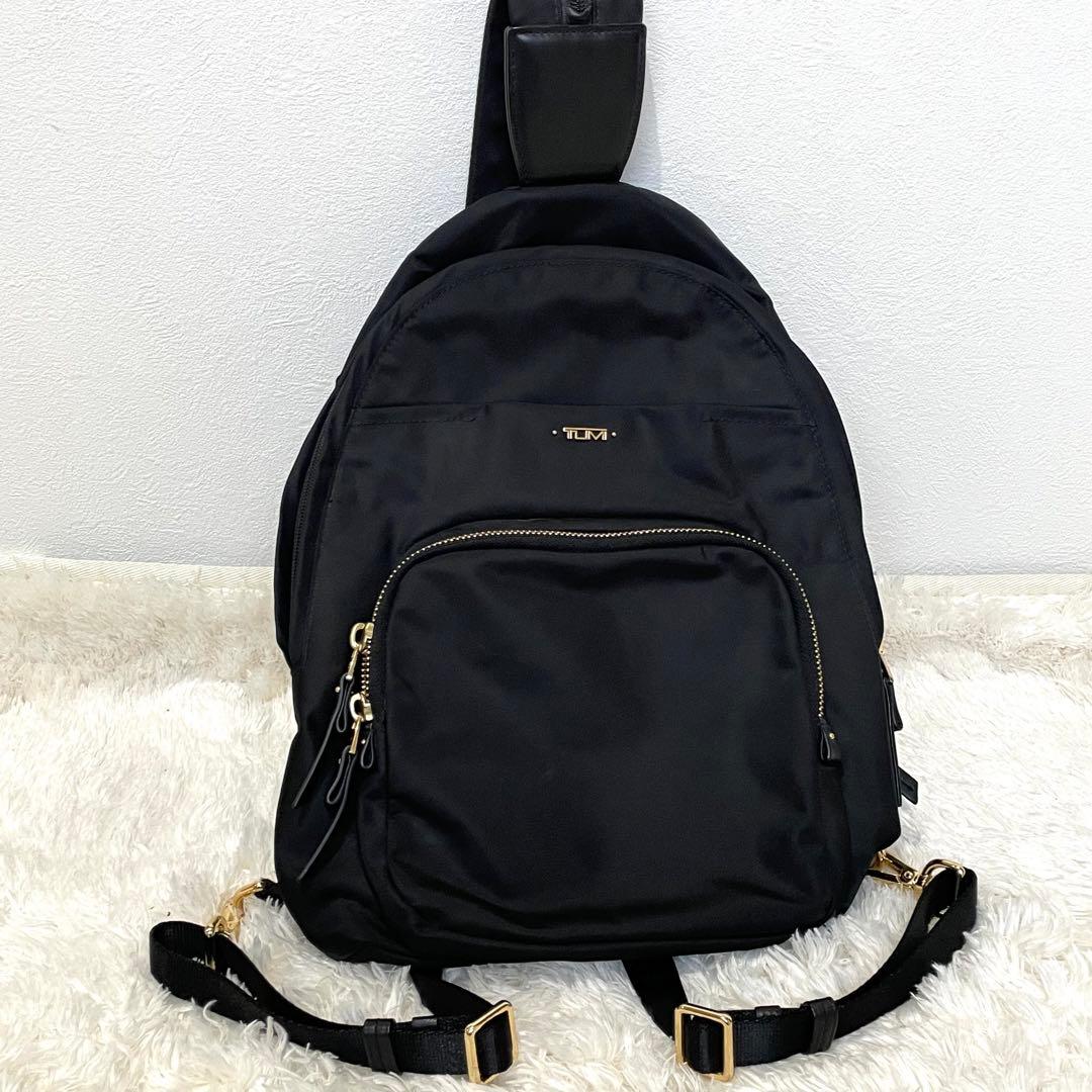 美品✨トゥミ ナイロンクロスボディバッグ ミニリュック レディース TUMI