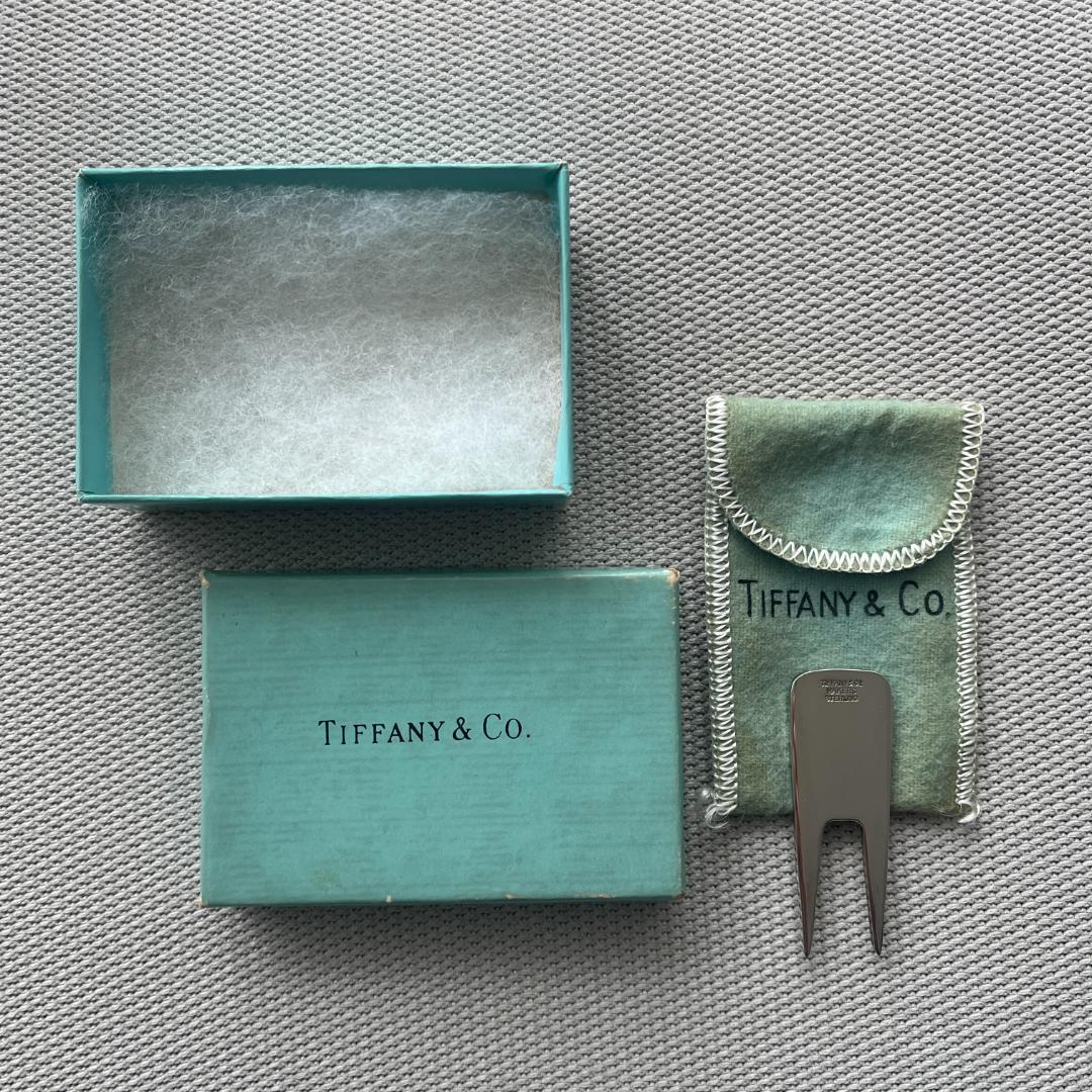 Tiffany & Co.　グリーンフォーク　STERLINGシルバー925