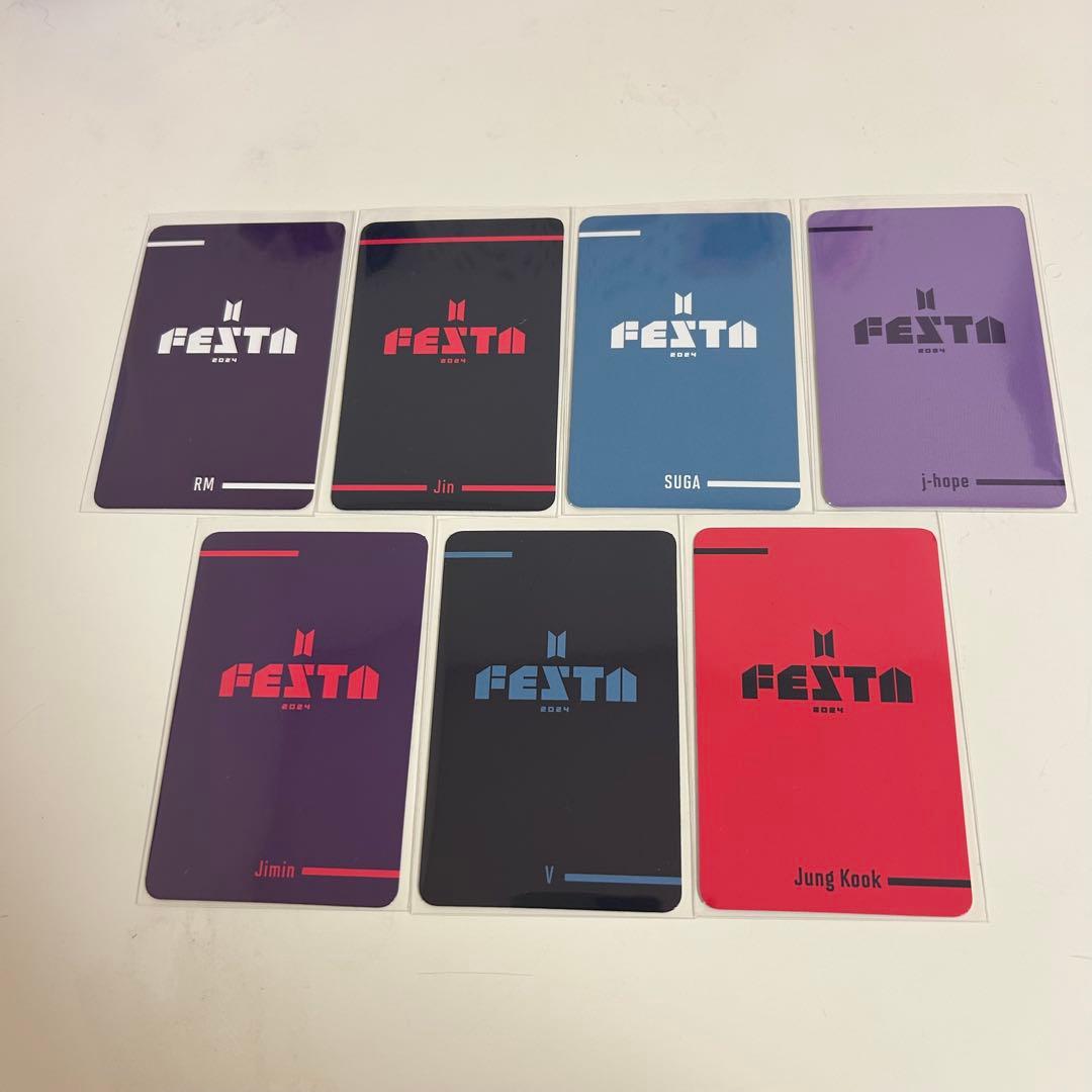 BTS FESTA ARMY ZONE 2024 限定 11周年 セット7枚
