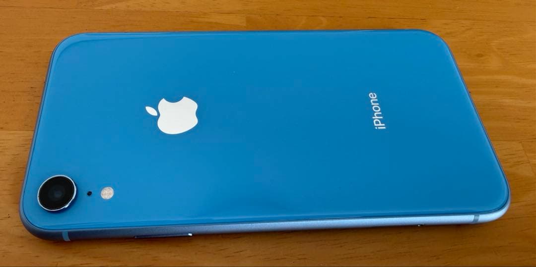 iPhone XR ブルー　128GB SIMフリー